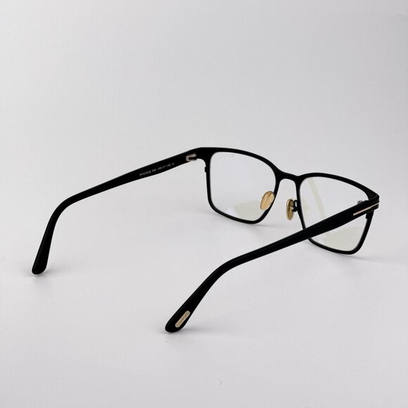 Tom Ford Men’s Eyeglasses – Black & Rose Gold | Blue Light Blocking | FT5733-B 0 - Picture 5 of 9